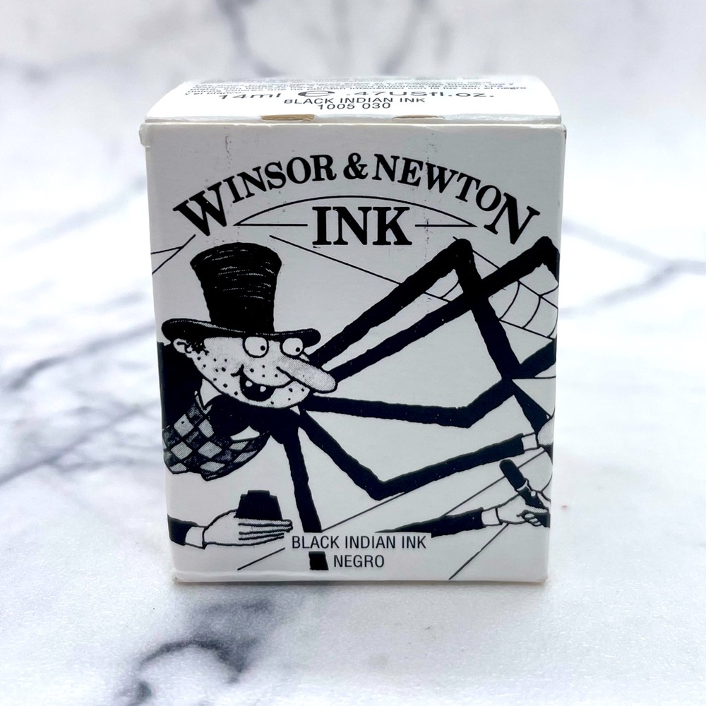 Winsor & Newton Drawing Indian Ink 14ml Bottle Black Art Suppy